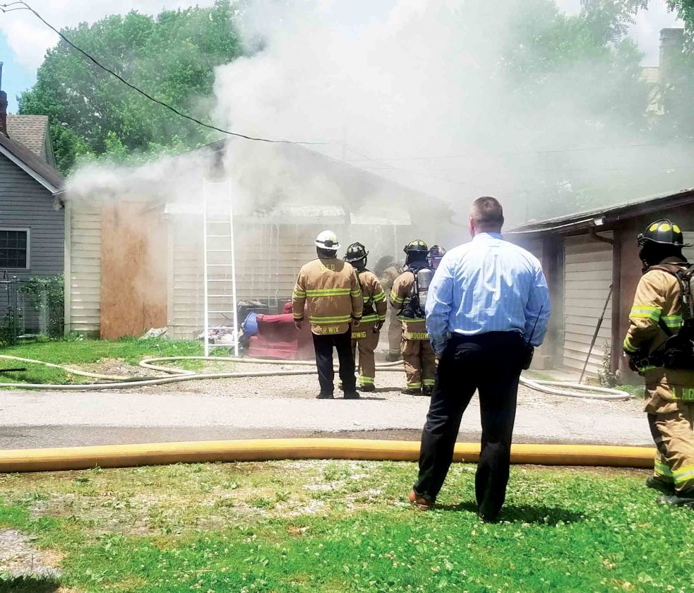 House fire on Liberty Street News, Sports, Jobs News and Sentinel